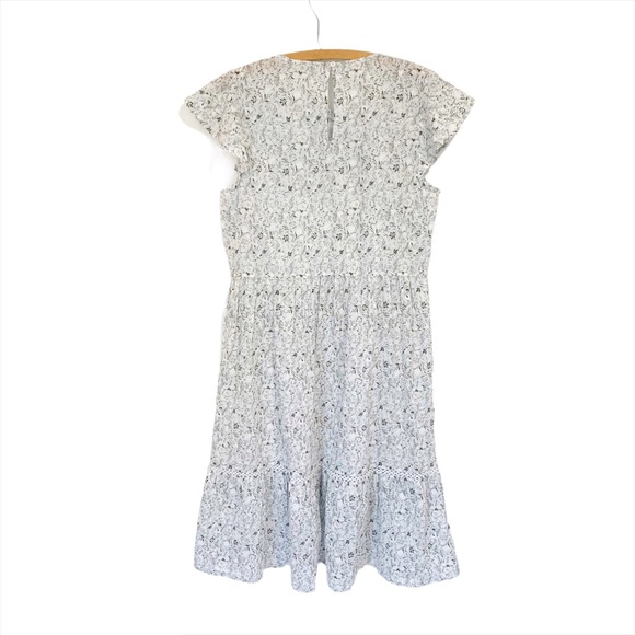 Lucky Brand Grace Midi Dress Floral Size Medium - Picture 5 of 15